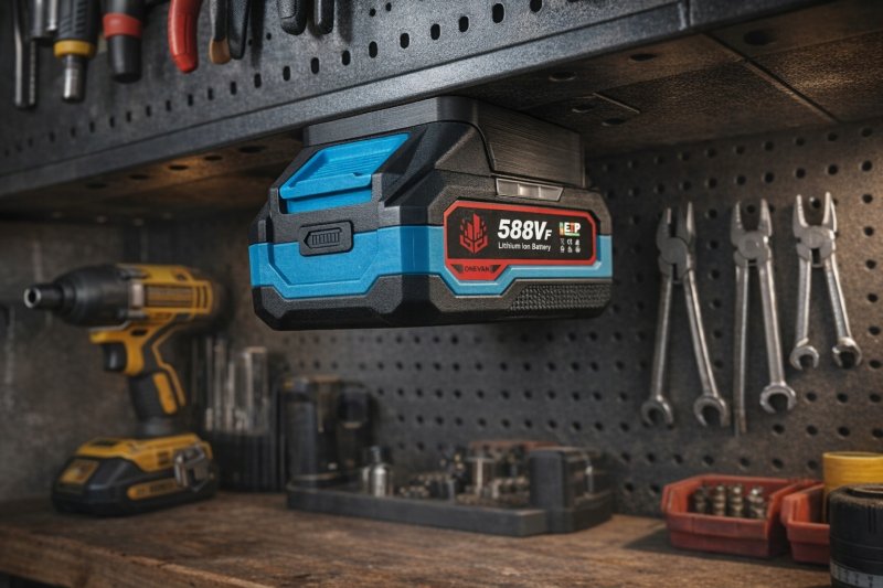 6x Uchwyt na baterie do systemu Makita LXT 18V 21V - zestaw — zdjęcie 2
