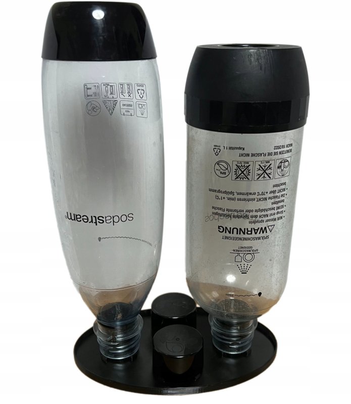 OCIEKACZ do butelek SODASTREAM na 2 dwie butelki | nowoczesny wygląd — zdjęcie 5