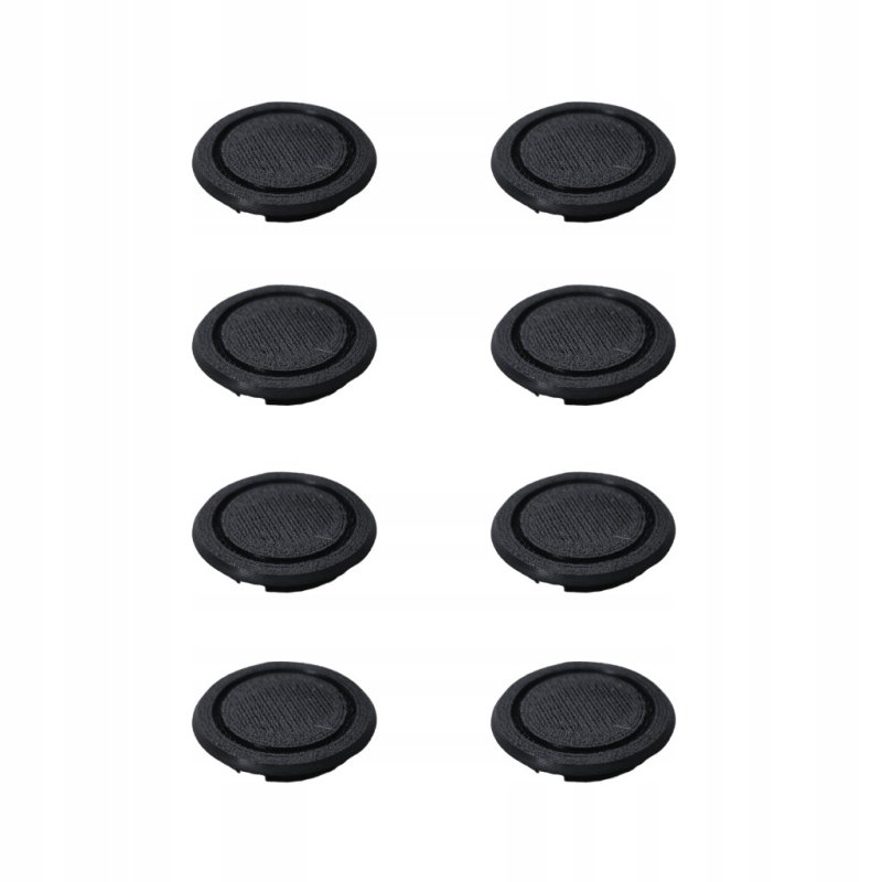 Zaślepka czujnika parkowania 18-22mm |czarny| zaczepy|wcięcie|komplet 8szt