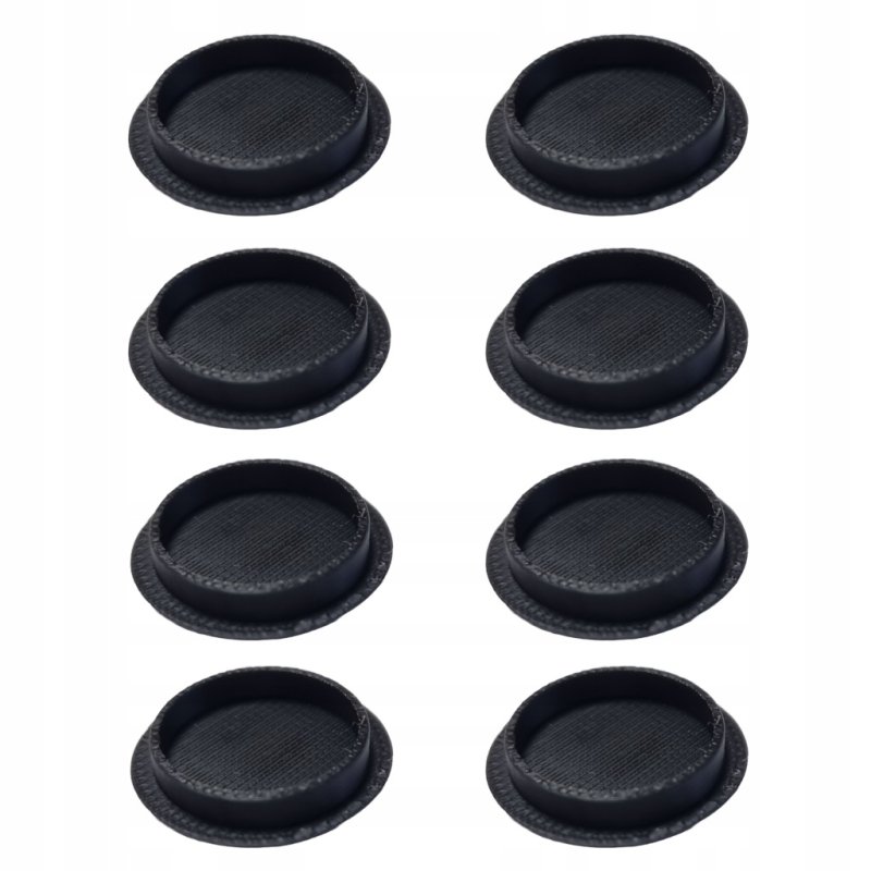 Zaślepka czujnika parkowania 18-22mm | wciskana | CZARNA | komplet 8szt